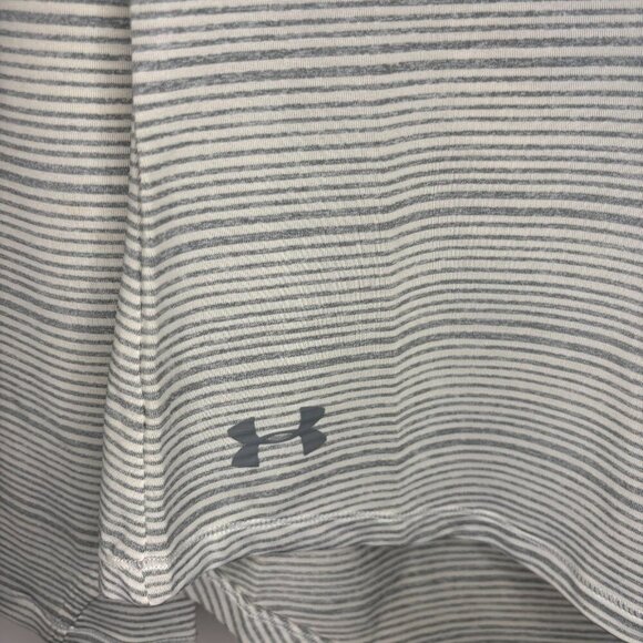 UNDER ARMOUR NEW Zinger Pullover Womens S White Gray Stretch - Picture 5 of 9